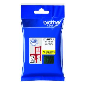 Brother Original Inkjet LC-3619XLY yellow 1 500 pages
