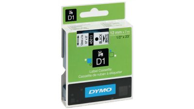 Originál DYMO páska S0720740 D1 9mm x 7m čierna na zelenej 40919